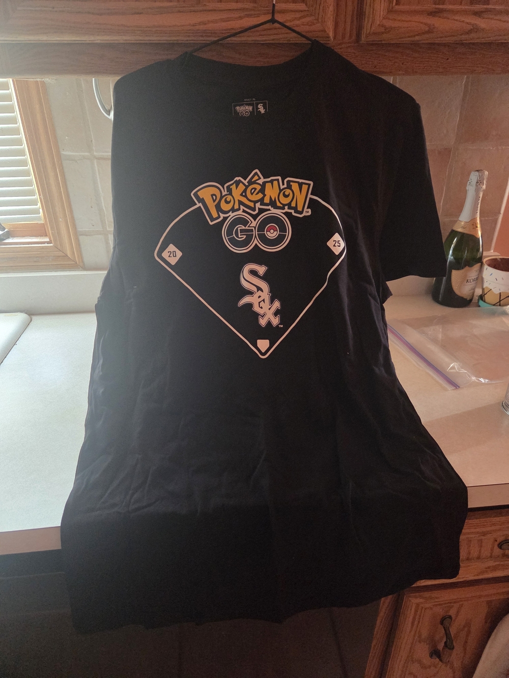 Pokémon GO x White Sox Black Graphic Tee